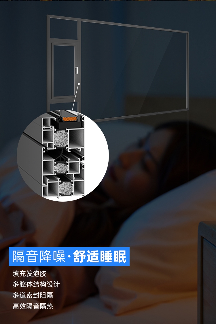 星河系列  斷橋平開(kāi)窗